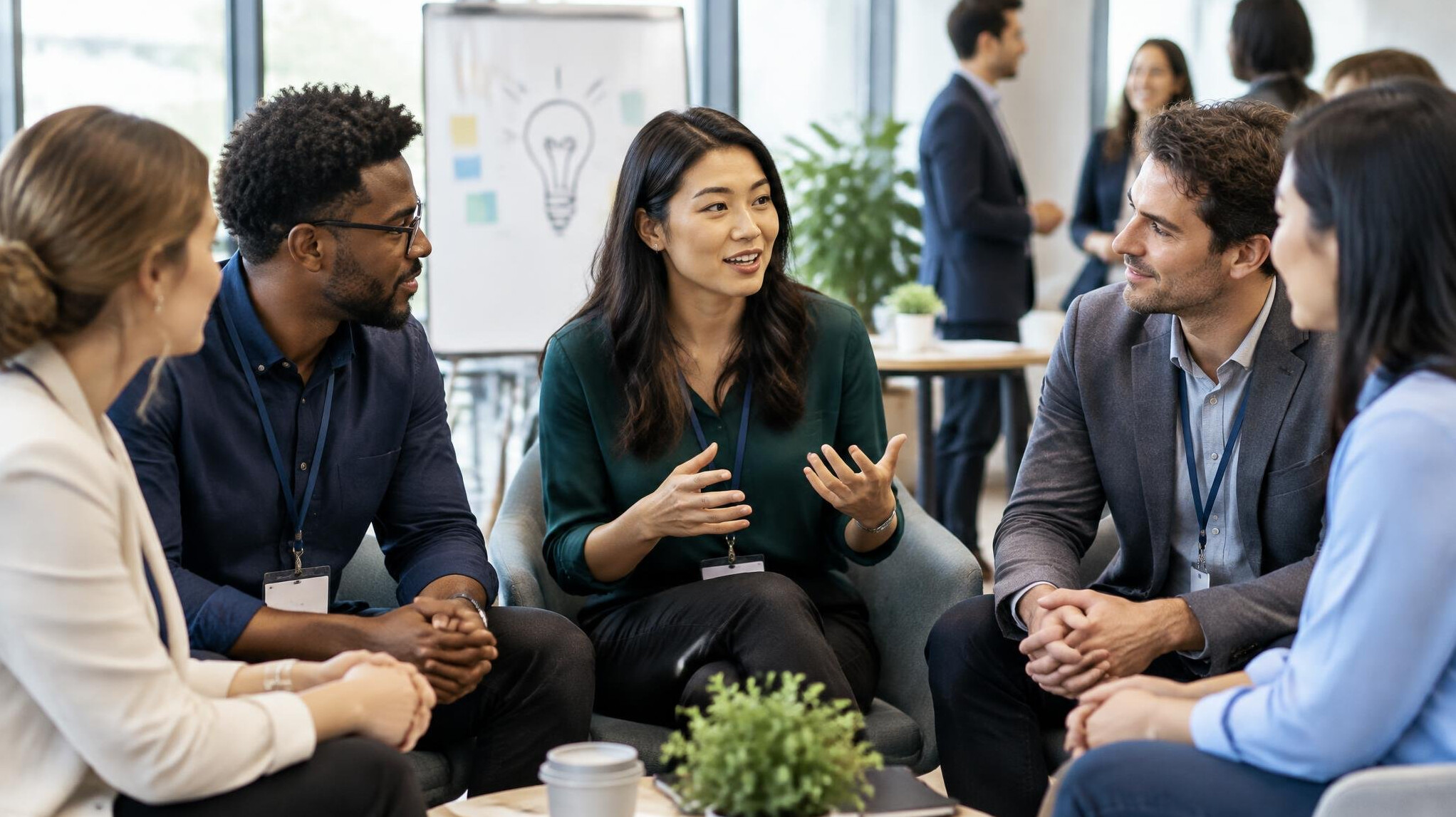 group discussion meeting